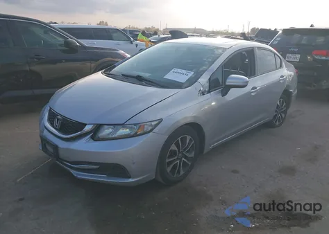 2014 Honda Civic Ex из США, поврежденный, VIN 19XFB2F86EE205169